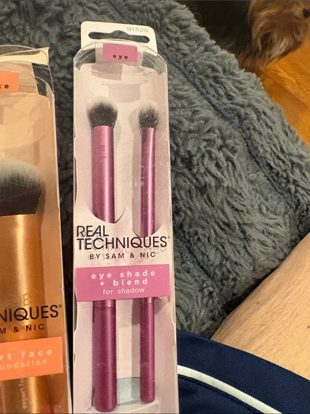 Real Techniques Brush Collection in Pink, Purple & Orange Handles